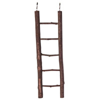 Koka trepes putniem : Trixie Wooden Ladder, (5 pakāpieni), 26 cm