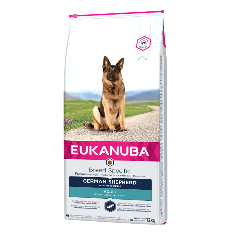 Sausa barība suņiem - Eukanuba Adult German Shepherd, 12 kg