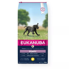 Sausa barība kucēniem - Eukanuba Puppy Large Breed Chicken, 15 kg