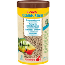 Barība zivīm : Sera Cichlids Sticks 1000ml (210g)