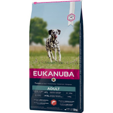 Sausa barība suņiem : Eukanuba Adult Large Salmon 12 kg