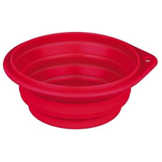 Ceļojumu bļoda no silikona suņiem: Trixie Travel Bowl, 0.25l/11cm