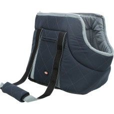 Soma suņu pārvadāšanai : Trixie Viktoria Carrier 26*29*50cm, dark blue/light blue