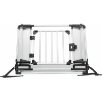 Universāls automašīnas režģis : Trixie Universal Rear Car Grid, 94–114 × 69 cm, silver/black