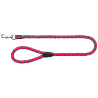 Pavada : Trixie Cavo leash, S–M: 1.00 m/ø 12 mm, fuchsia/graphite.