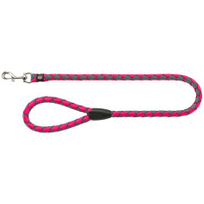 Pavada : Trixie Cavo leash, S–M: 1.00 m/ø 12 mm, fuchsia/graphite.