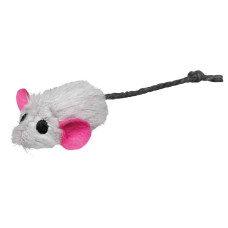 Rotaļlieta kaķiem : Trixie Set of mice with catnip core, plush, catnip, 5 cm, 6 gab.