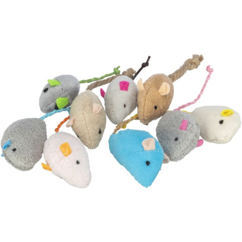 Rotaļlieta kaķiem : Trixie Mouse, plush, catnip, 5 cm