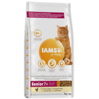 Sausā barība kaķiem - IAMS CAT SENIOR CHICKEN, 3 kg