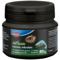 Papildbarība reptiļiem - Trixie Calcium, microfine, 80g