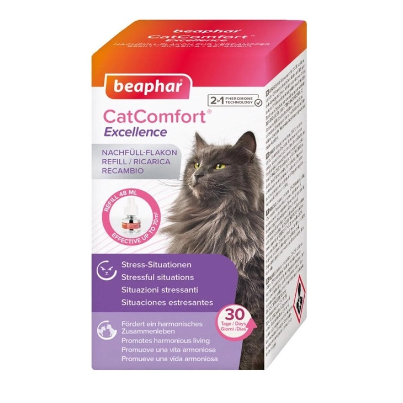 Nomierinošs līdzeklis kaķiem – Beaphar CATCOMFORT REFILL 48ML