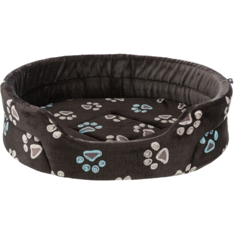 Guļvieta - Trixie Jimmy bed, oval, 55 × 45 cm, black