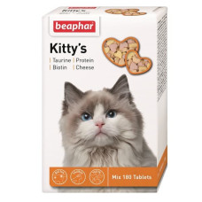 Vitamīnizēta papildbarība - Beaphar KITTY'S MIX, 750tab.