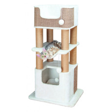 Mājiņa kaķiem : Trixie Lucano scratching post, 110 cm, white.