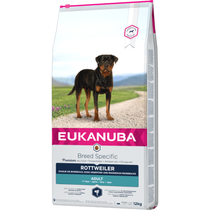 Sausa barība suņiem : Eukanuba DOG ROTTWEILER, 12 kg