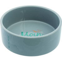 TRX 17 BE NORDIC bowl Moin, ceramic, 0.3 l/ø 12 cm, grey. Keramiska bļoda dzīvniekiem