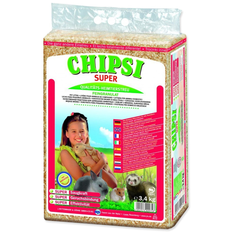 Dabīgie pakaiši : Plaček Shavings Chipsi super 60 l/3,4 kg.