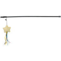 TRX 11 Playing rod star, plastic/plush, catnip, 46 cm Rotaļlieta-makšķere