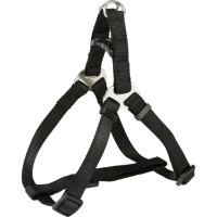 Krūšu siksna - Trixie Premium One Touch harness, XS–S: 30–40 cm/10 mm, black