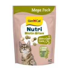 Gardumi kaķiem - GimCat NUTRI BIOTIN BITES SEEALGE 425gr