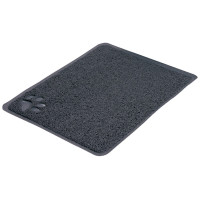 Kaķu tualetes paklājs : Trixie Cat litter tray mat, PVC, 40 × 60 cm, anthracite