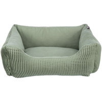 Guļvieta dzīvniekiem : Trixie Marley bed, square, 100×70 cm, sage