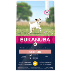 Sausa barība suņiem - Eukanuba DOG Senior Small/Medium Chicken, 3 kg