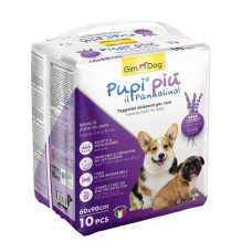 Absorbējošie paladziņi - Gimborn Dog PUPI PIU TRAINING PADS WITH LAVENDER 60X90 - 10gab