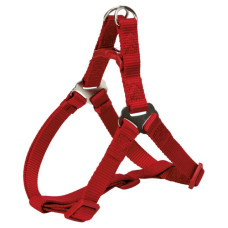 Шлейки для собак - Trixie Premium One Touch harness, XS–S: 30–40 cm/10 mm, red,