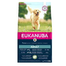 Sausa barība suņiem : Eukanuba Adult Large Breed Lamb and Rice 18kg