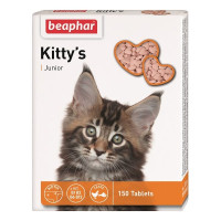 Vitamīnizēta papildbarība : Beaphar KITTY'S Junior, 1000tab.