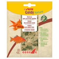 Barība zivīm : Sera Goldy Nature, 12g