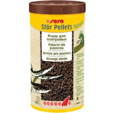 Barība dīķa zivīm : Sera Pond Sturgeon Granules 1000ml