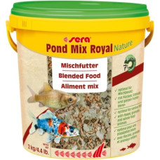 Barība dīķa zivīm : Sera Pond Mix Royal 10l