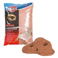 TRX 39 Desert sand for terrariums, 5 kg, red. Smiltis terāriju rāpuļiem