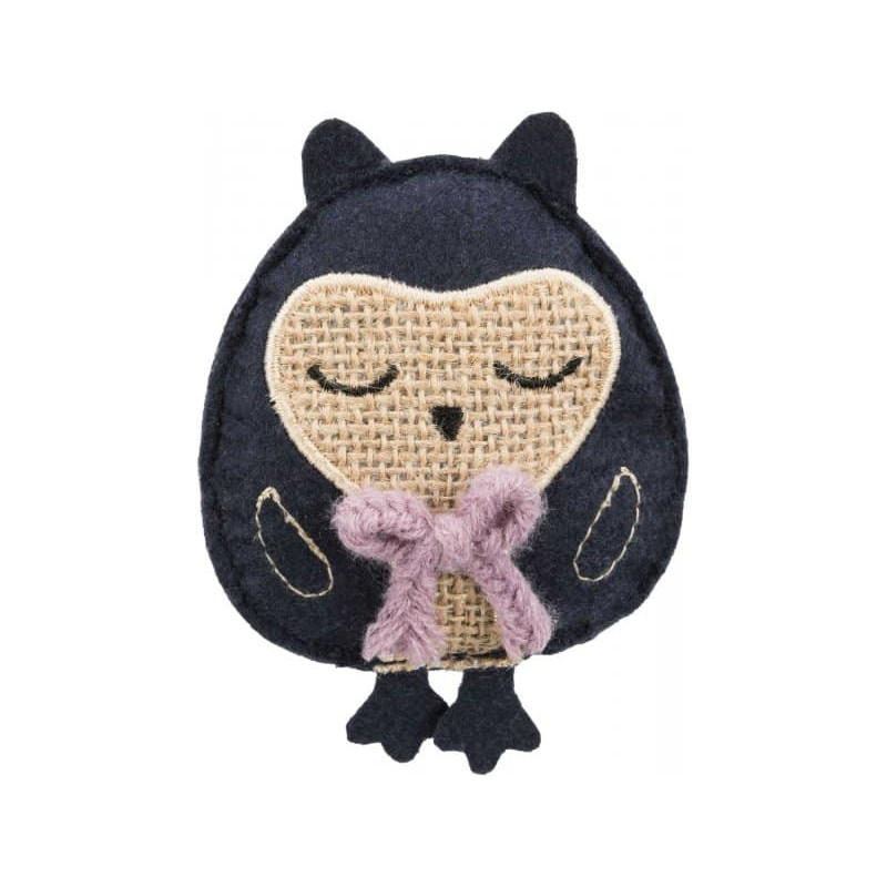 Rotaļlieta kaķiem : Trixie Owl, fabric, catnip, 11 cm