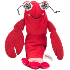 Rotaļlieta kaķiem : Trixie Wriggle lobster, fabric, catnip, 23 cm