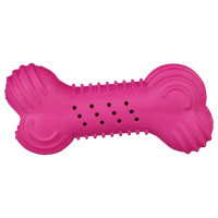 Rotaļlieta suņiem :Trixie Rustling Bone, Natural Rubber, 11cm