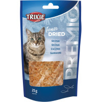 Gardumi kaķiem : Trixie Premio Freeze Dried Shrimps 25g