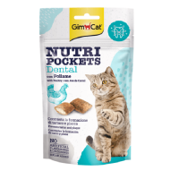 Gardumi kaķiem : GIMBORN CimCat Nutri Pockets Cat Dental 60g