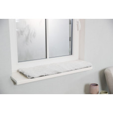 Guļvieta dzīvniekiem : Trixie Harvey lying mat for windowsills, 90×28 cm, white/black