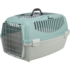 TRX 21 Capri 3 Open Top transport box, S: 40 × 38 × 61 cm, light grey/sage Transporta būr