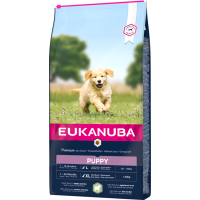 Sausā barība kucēniem - Eukanuba Puppy and Junior, Lamb and Rice, 2,5 kg