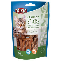 Gardumi kaķiem : Trixie Premio Mini Stick 50g.