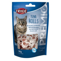 Gardumi kaķiem : Trixie Premio Tuna Rolls, 50 g