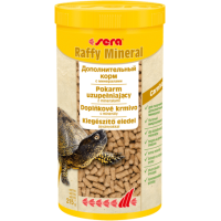 Barība reptiļiem : Sera Raffy Mineral, 1000 ml