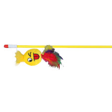 Rotaļlieta kaķiem : Trixie Playing Rod with Smiley 50cm