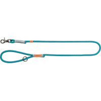 Pavada : Trixie BE NORDIC leash, S–M: 1.00 m/ø 8 mm, petrol/light petrol/grey/light grey