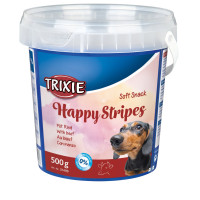 Gardums suniem : Trixie Soft Snack Happy Stripes, 500 g