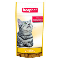 Vitamīnizēta papildbarība : Beaphar Vit-Bits cats, 35g (75gab)